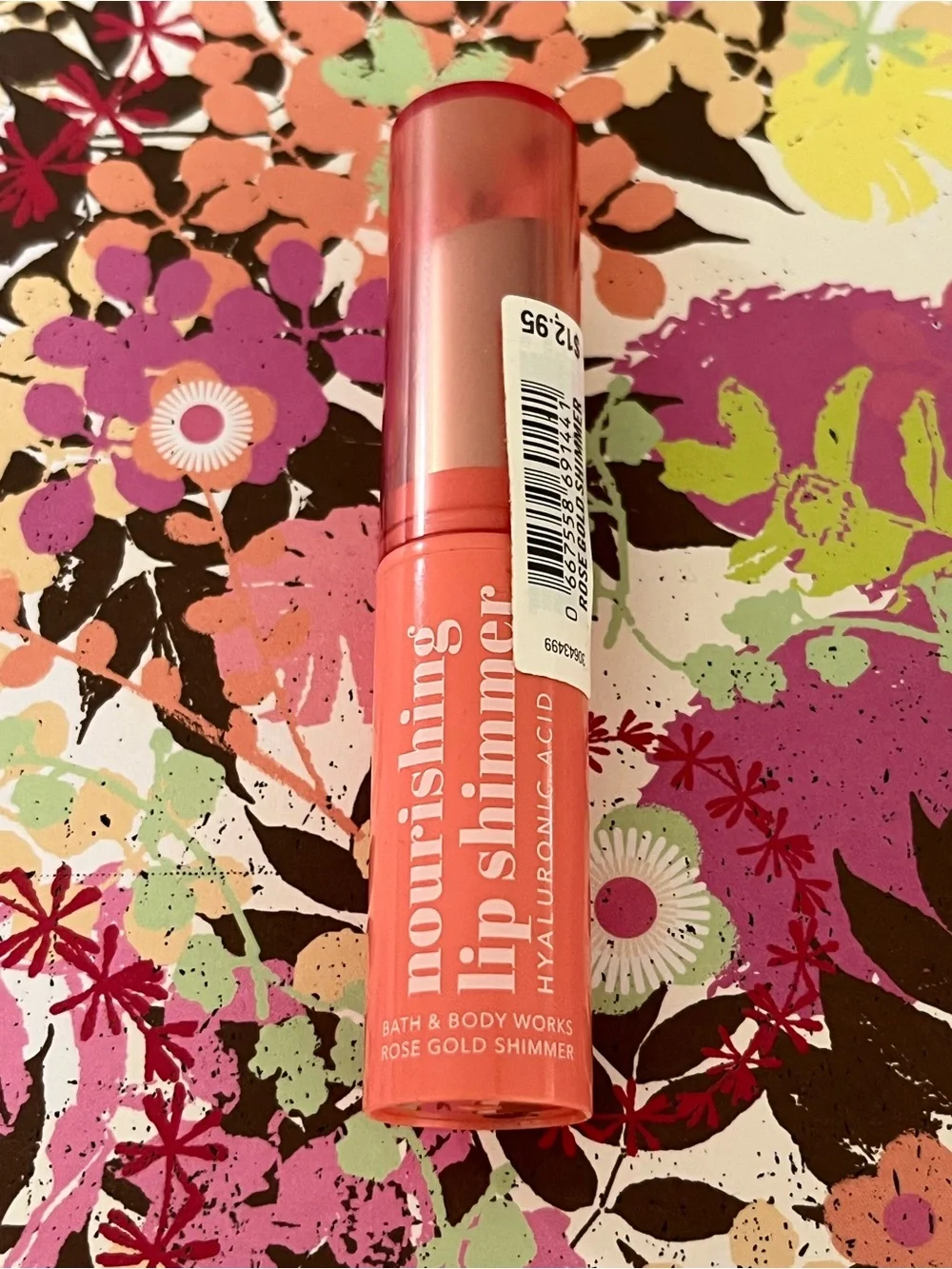 Bath & Body Works Nourishing Lip Shimmer w/ Hyaluronic Acid - Rose Gold Shimmer